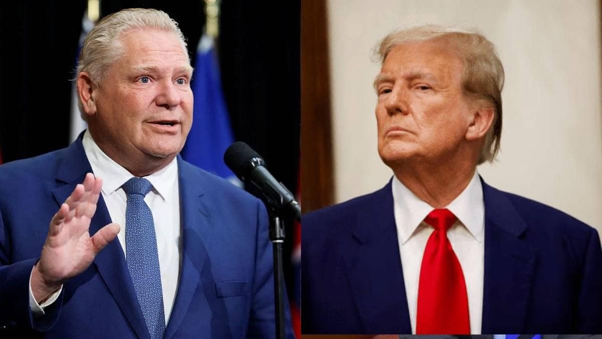 Ontario Premier Ford To Pause Controversial Anti-Tariff Ad That Severed US-Canada Ties