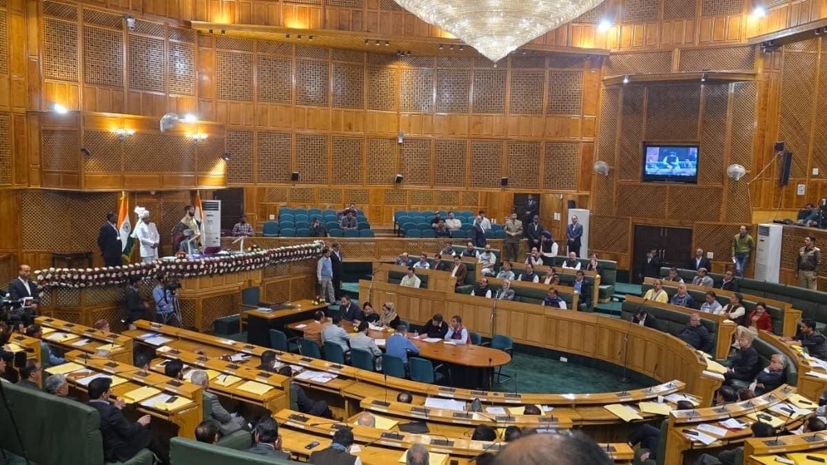 Drama in J&K Assembly: J&K MLAs Demand Gaza Condemnation, Protest Veeri’s ‘Communal’ Remark