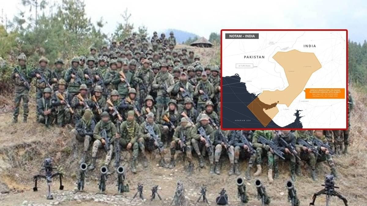 India To Conduct Tri-Services Exercise Along Its Western Border With Pakistan Starting Oct 30