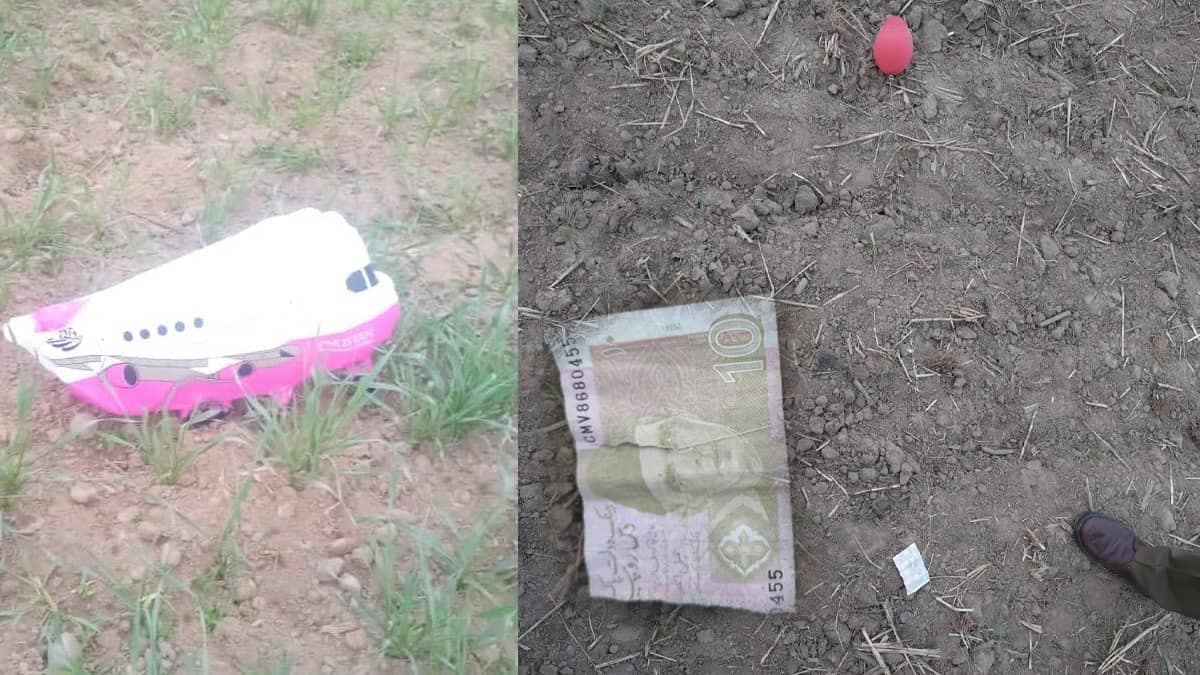 2 Balloons Marked ‘SGA Pakistan’, Pak Currency Recovered From Jammu and Kashmir, Probe Underway