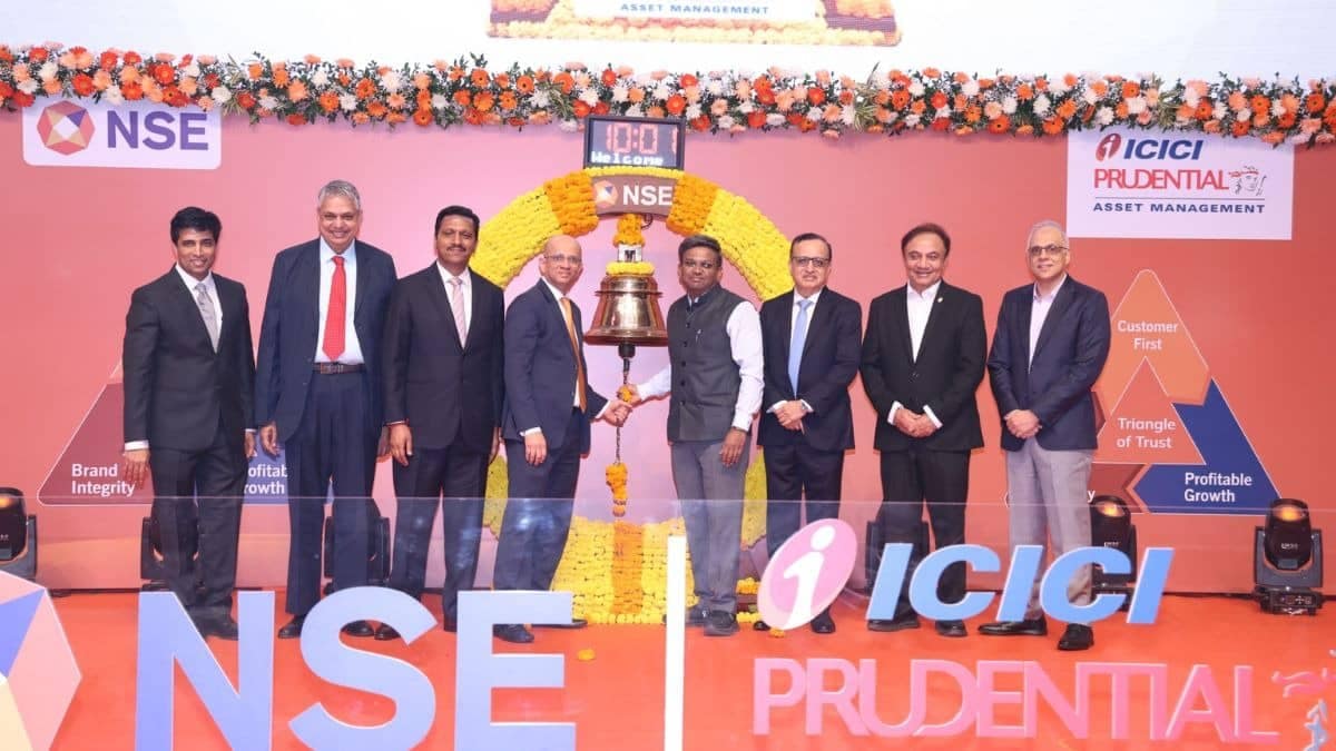 ICICI Prudential AMC Listing: Shares Debut On Dalal Street At 20% Premium Over Issue Price