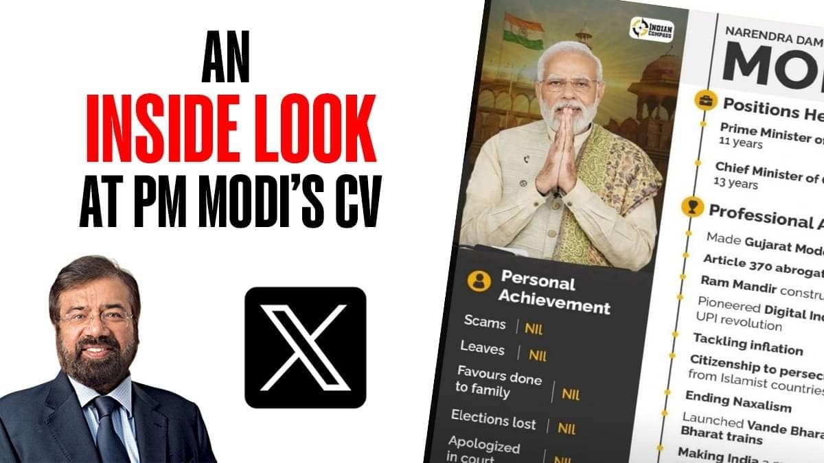 RPG Enterprises’ Harsh Goenka Shares Inside Look At PM Modi’s CV – Post Goes Viral