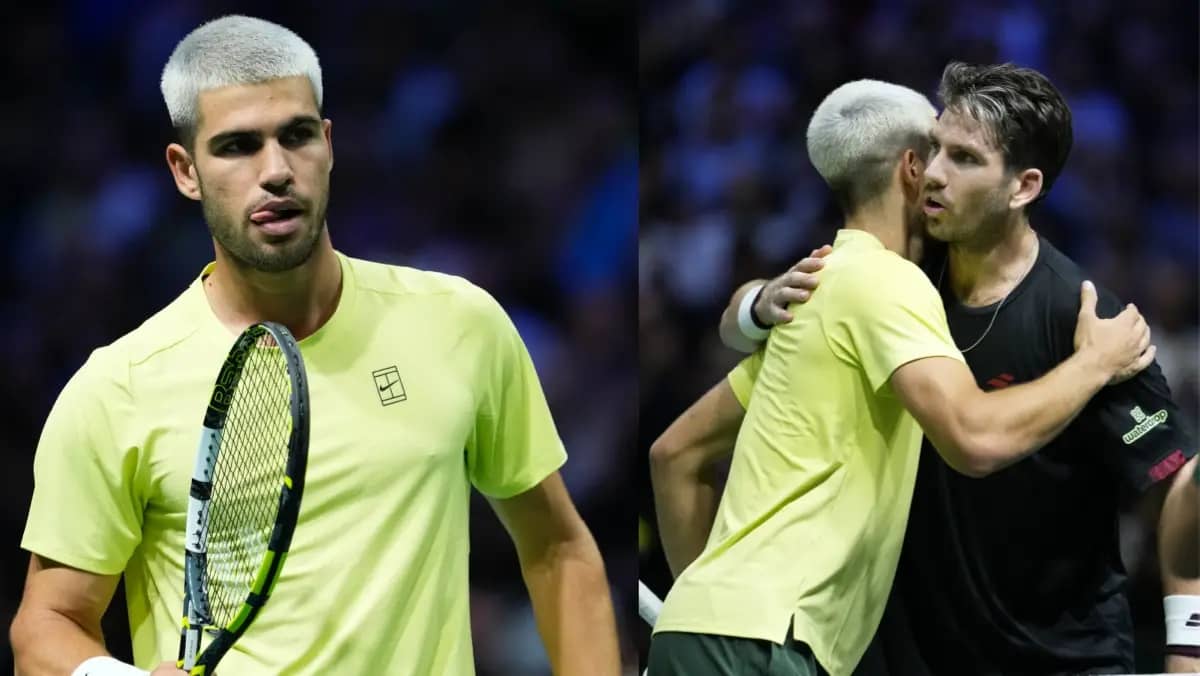 ‘Didn’t Feel Well’: World Number One Carlos Alcaraz Reacts To Defeat Against Cameron Norrie And Shocking Exit From Paris Masters