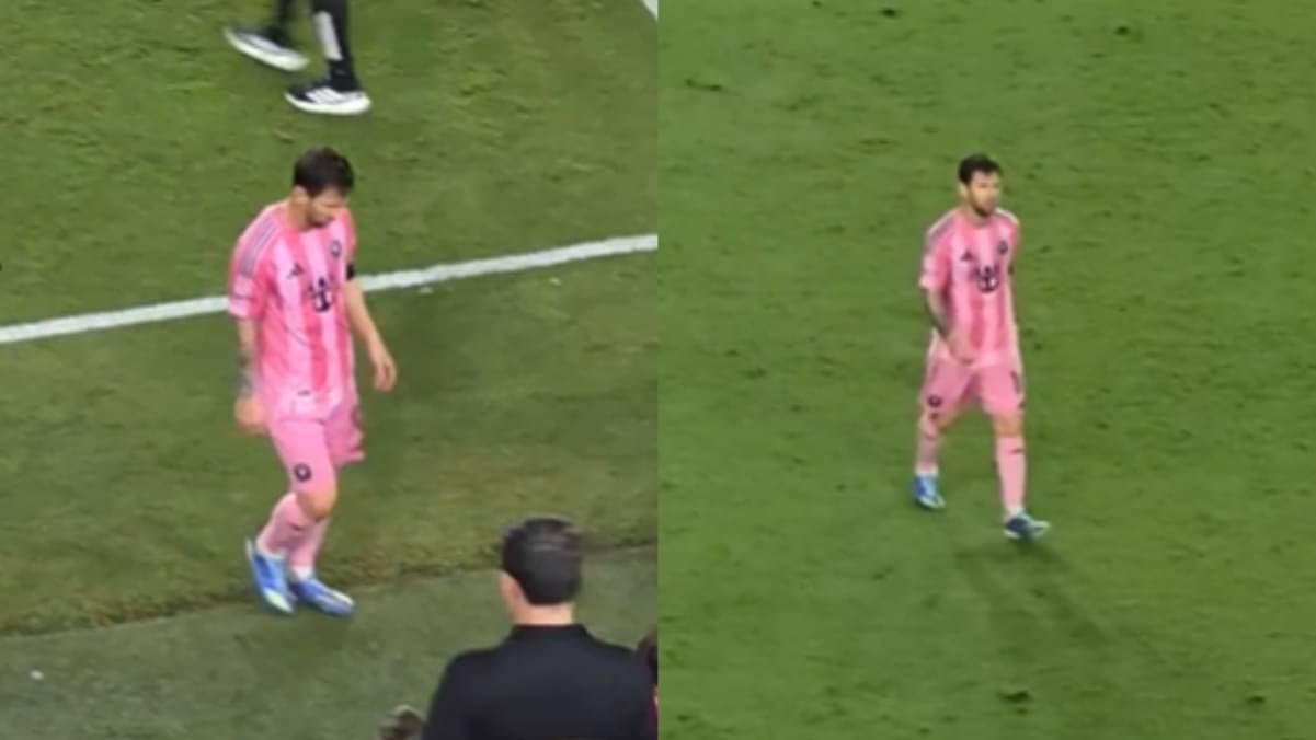 VIDEO | Lionel Messi Gutted After Inter Miami’s Loss; Walks Off to Locker Room Without Post-Match Greetings