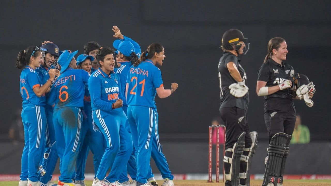 Radha Yadav Stars In India’s 59-run Win Over New Zealand In 1st Women’s ODI