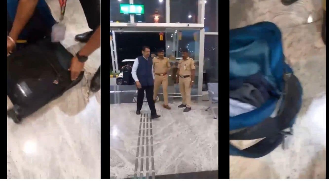 To Counter Uddhav, BJP Posts Video Showing Checking of Fadnavis’ Bags