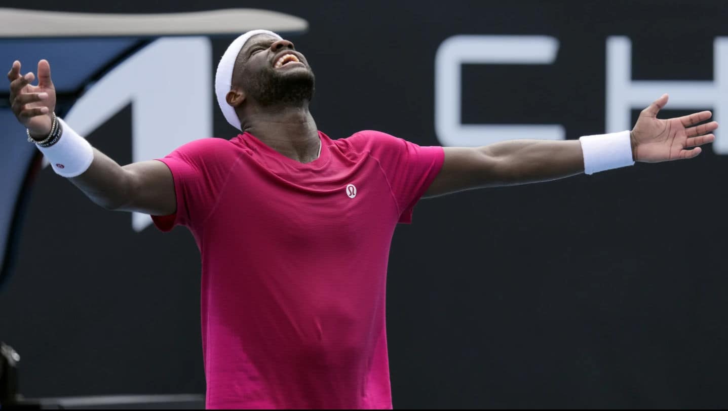 Frances Tiafoe Picks Up A Tough Victory After Throwing Up At The Australian Open