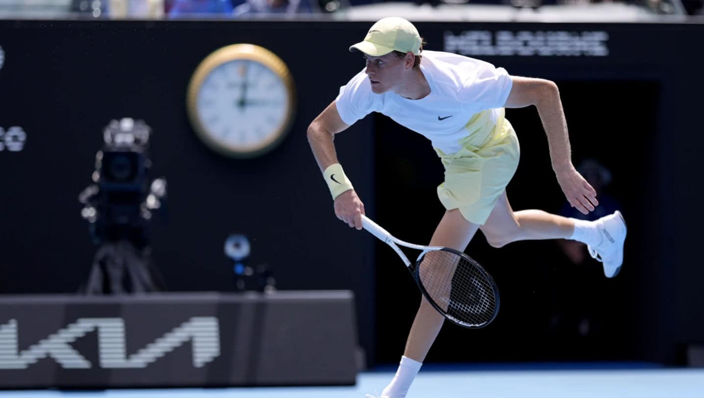 Jannik Sinner Starts His Australian Open Title Defense With A Straight Set Win