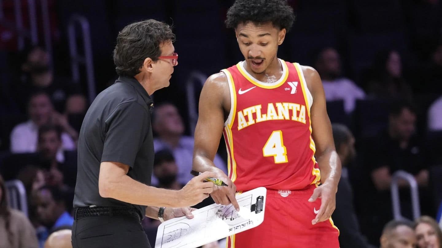 Hawks G Kobe Bufkin partially dislocates right shoulder for 2nd time