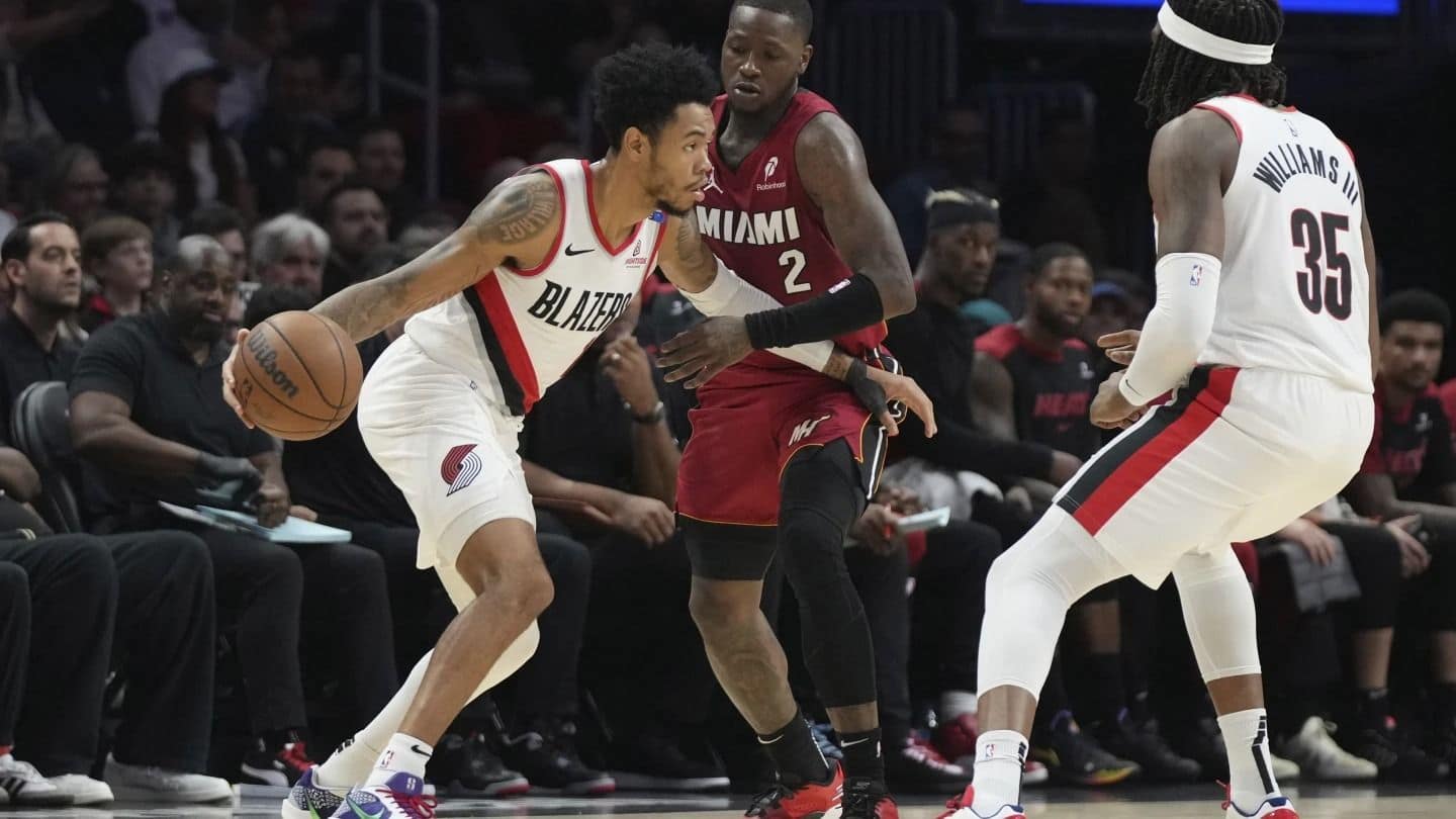 Simons and Ayton Lead Trail Blazers to 116-107 Win Over Heat