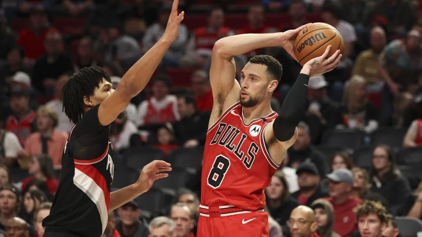 Scoot Henderson Scores 25 Points, Trail Blazers Beat Bulls 113-102 to End 5-Game Skid