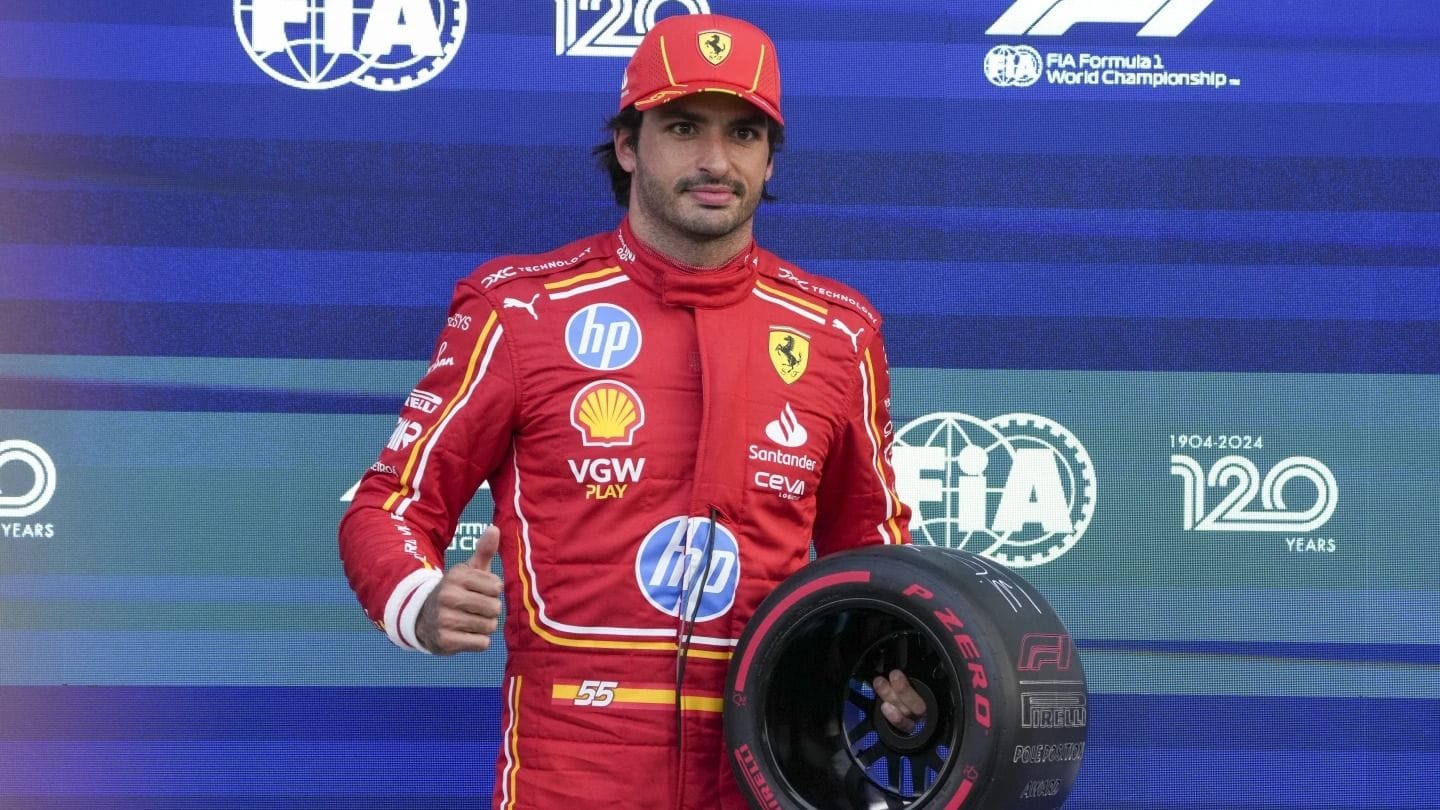 Formula One: Ferrari On Top As Carlos Sainz Takes Pole In Mexico As Lando Norris Takes Third