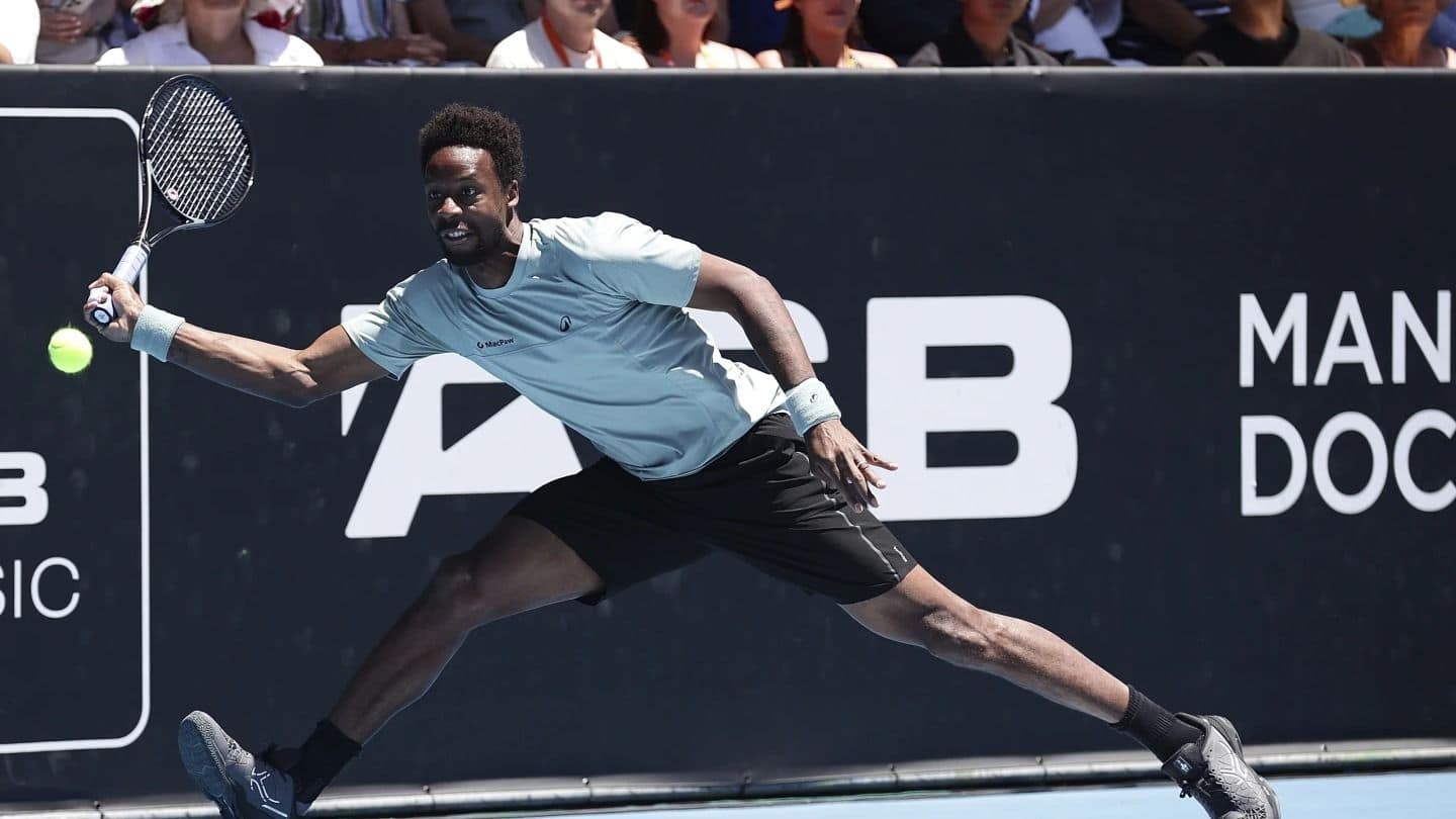 French Veteran Gael Monfils Becomes The Oldest Player To Win An ATP Tour Singles Title