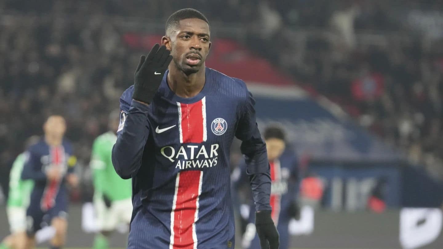 Ousmane Dembele Scores Massive Brace As PSG Remain Unbeaten In Ligue 1 Halfway Through The Season