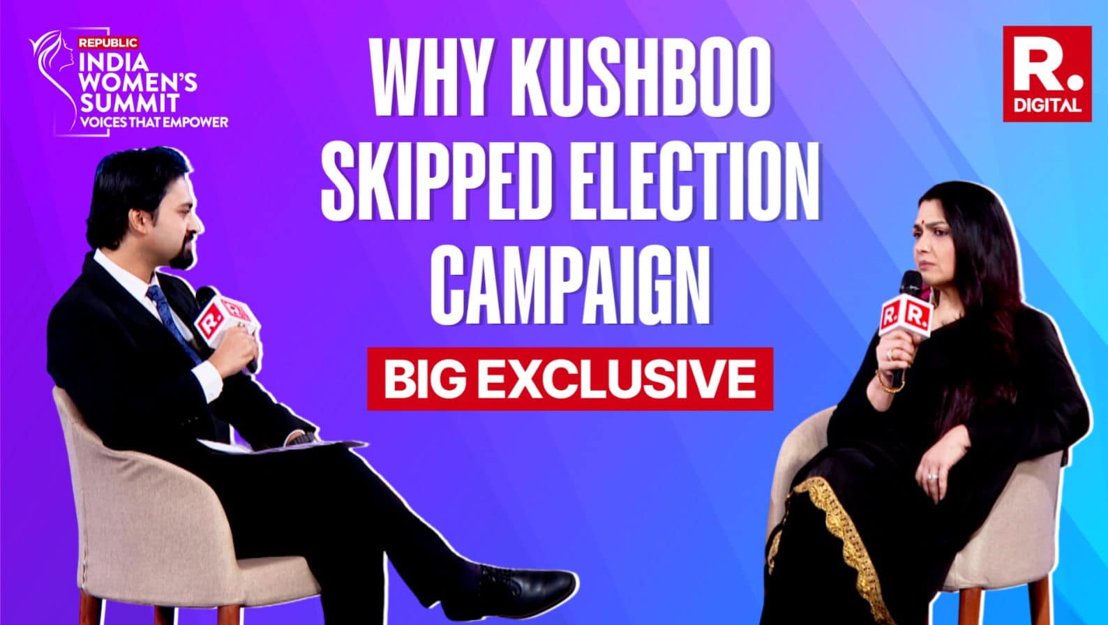 ‘No Problem With Annamalai’: Kushboo Sundar Reveals What Kept Her Out Of Tami Nadu Campaign