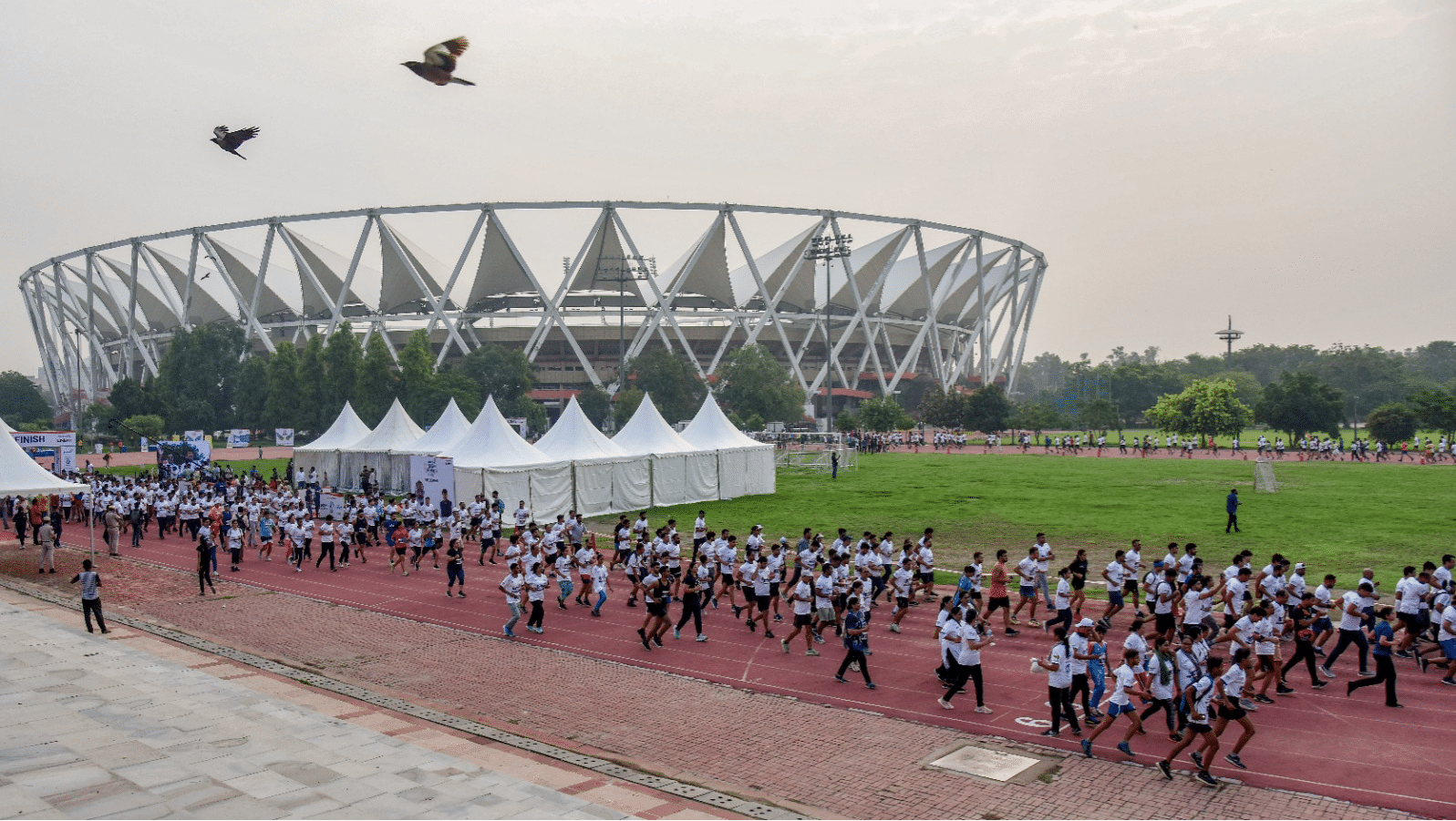 Athletes fume as Delhi’s JLN Stadium in mess after ‘Dil-Luminati’ concert; SAI promises clean-up