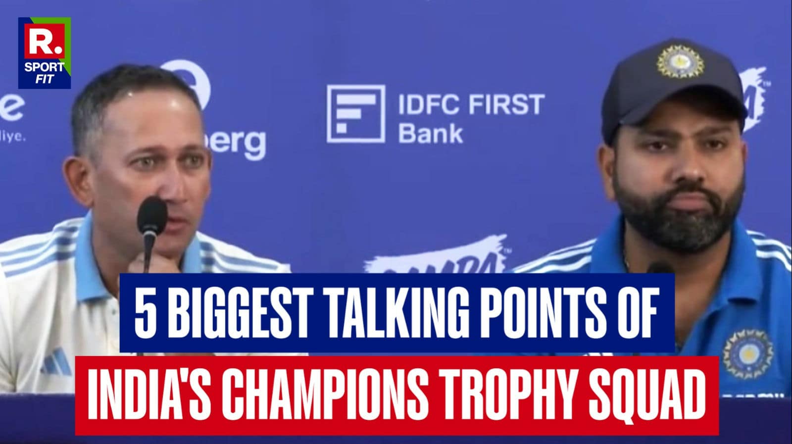 Shubman Gill Being Named Vice Captain To Md. Siraj Being Dropped, 5 Talking Points from India’s Champions Trophy 2025 Squad