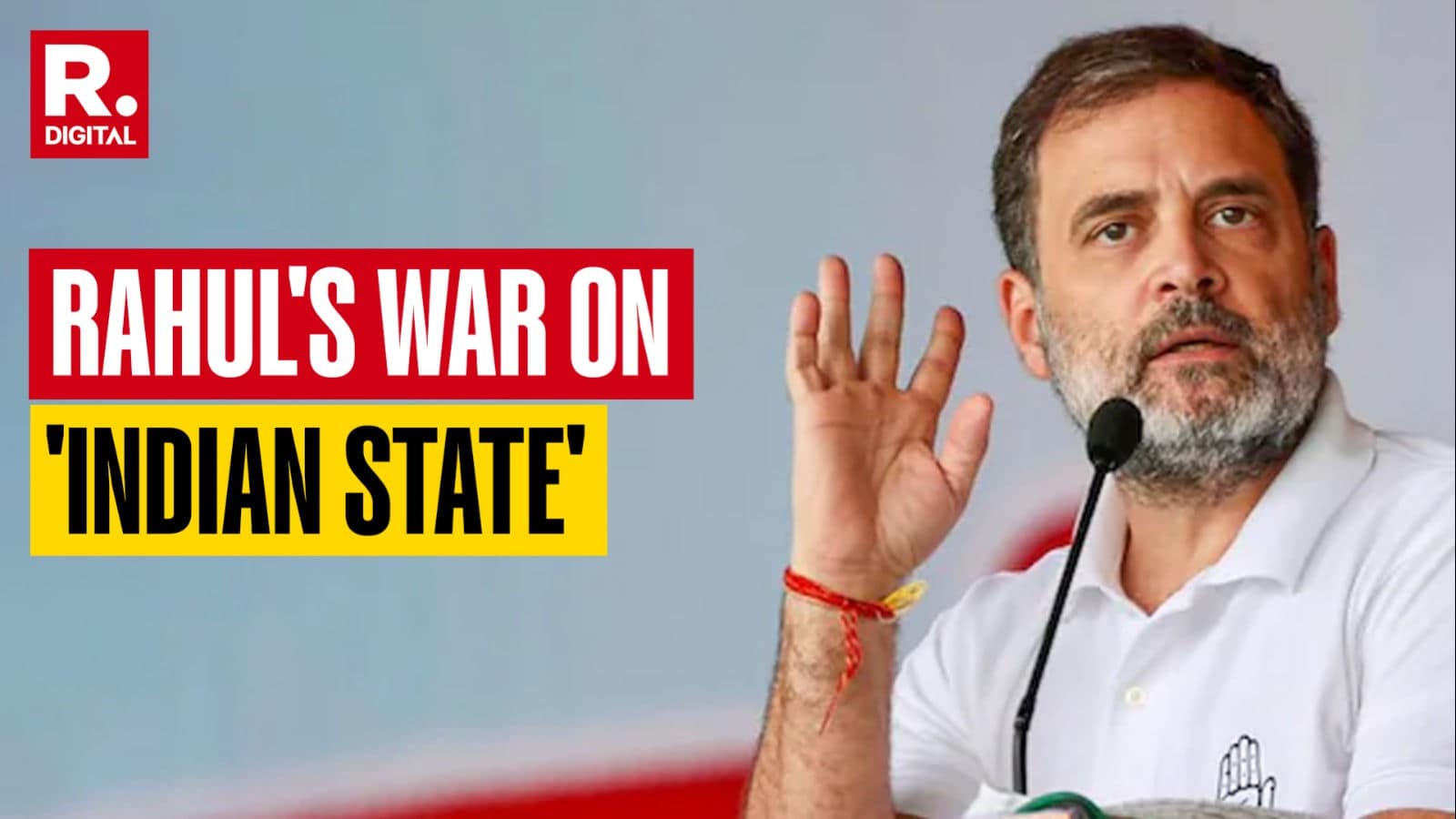 Rahul Gandhi Declares War on Nation, Says Fight is Against Indian State, Not Just BJP and RSS