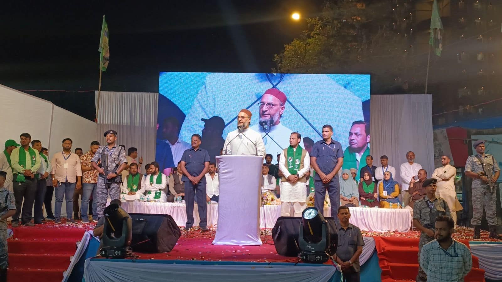 Owaisi’s Anti-BJP Rhetoric, Says Waqf Is Threat To Mosques, Dargahs, Graveyards