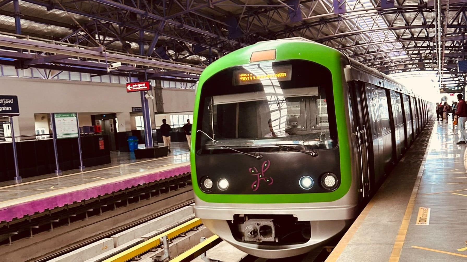 Ex-Air Force Man Rescued After Jumping onto Bengaluru Metro Track as Train Approaches