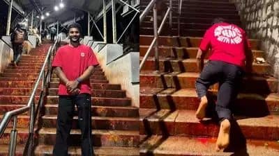 Nitish Kumar Reddy’s UNIQUE Way of Taking Blessings at Tirupati Ahead of CT 25 Squad Announcement | WATCH