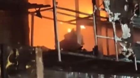 Fire Breaks Out in House in Ghaziabad Due to Short Circuit, Four Killed