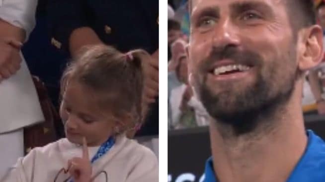 Australian Open 2025: Novak Djokovic’s Daughter’s PRICELESS Reaction to Him Asking ‘When Are You Going to Sleep?’ | WATCH