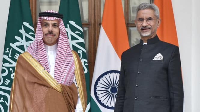 EAM Jaishankar Holds Bilateral Meet With Saudi Counterpart Al Saud