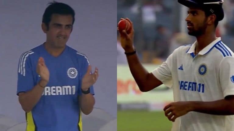 IND vs NZ: Gautam Gambhir’s Special Gesture For Washington Sundar After His 7-fer Goes Viral | WATCH