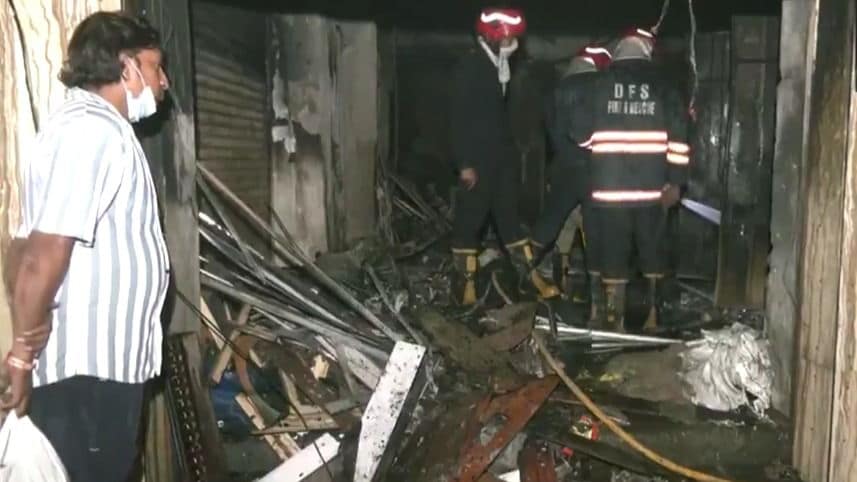 Fire Breaks Out in Residential Building in Delhi’s Shakti Nagar