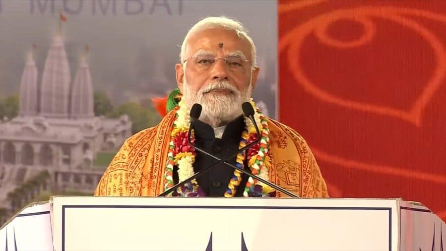 India A Living Culture: PM Modi As He Inaugurates ISKCON Temple At Kharghar In Navi Mumbai