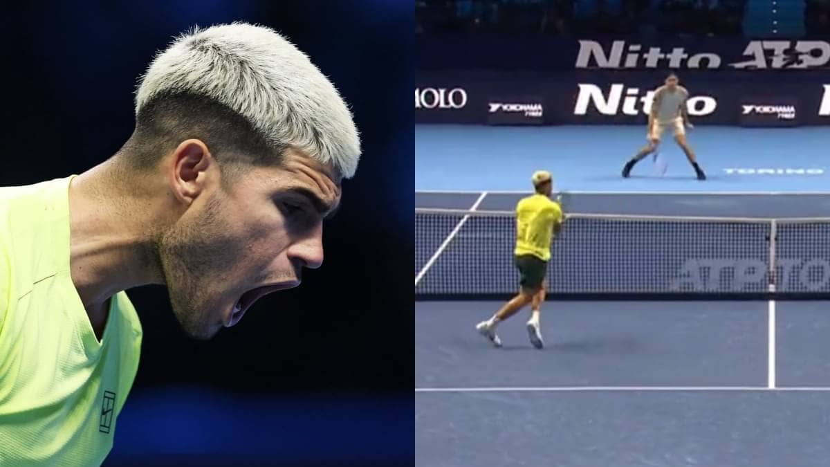 WATCH | Carlos Alcaraz’s Insane Rally to Save Break Point vs Taylor Fritz During ATP Final is Loopworthy