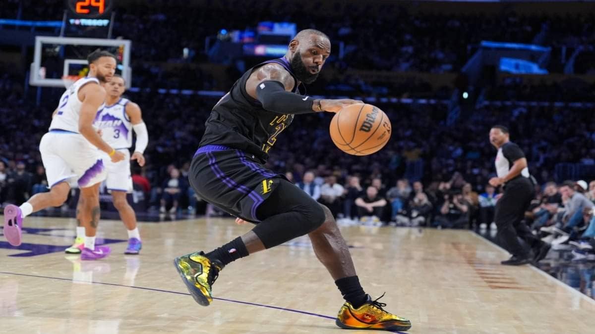 LeBron James Makes Historic NBA Season Debut, Luka Doncic Scores 37 in LA Lakers’ 140-125 Win Over Utah Jazz