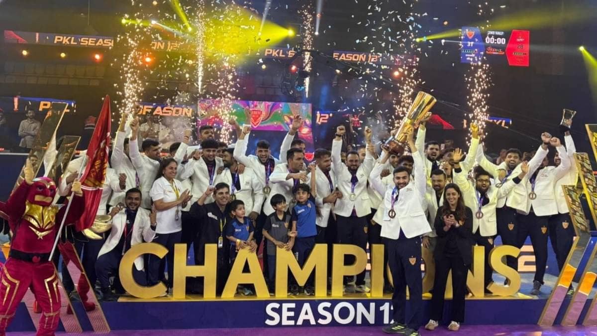 Pro Kabaddi League: Dabang Delhi K.C. Overcome Puneri Paltan To Secure PKL 12 Title Following Intense Battle