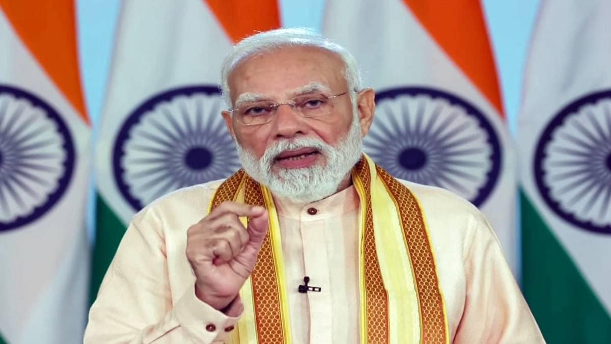 ‘RJD Got CM Candidate By Showing Gun To Cong, There’s Fierce Feud in Their Alliance Now’: PM Modi