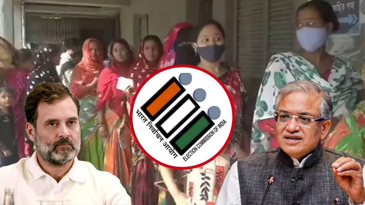 Rahul Alleges Brazilian Woman’s Name Found in Haryana’s Electoral List, ECI Slams Congress For Not Raising Objection