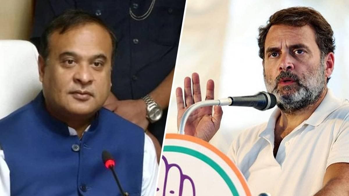 Assam CM Himanta Biswa Sarma Demands Rahul Gandhi Be ‘Officially Declared Mad’ Over Remark on Indian Army
